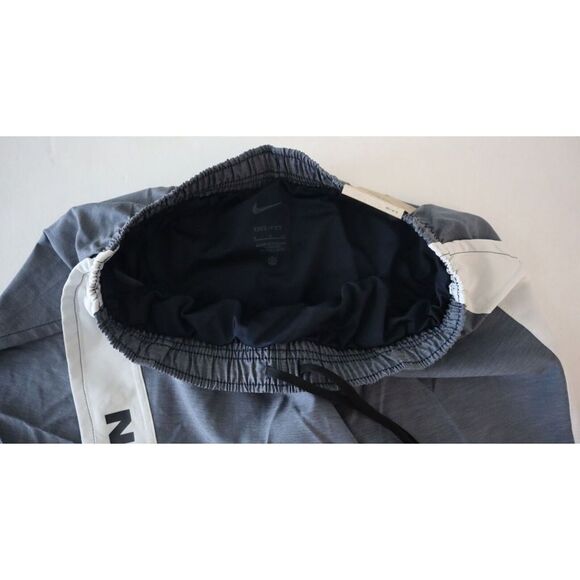 Nike DM4801 475 Men Sz S Gray Dri-FIT Heritage 4" Brief-Lined Running Shorts $90 - Picture 4 of 7